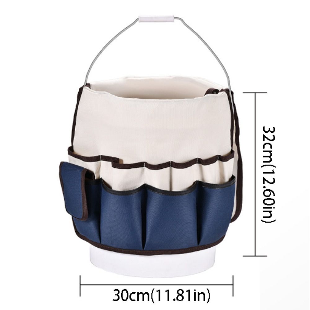 Oxford Cloth Garden Kit Belt Storage Waist Pouch Electrician Tools Bag Hardware Storage Pockets Tools Storage Bag