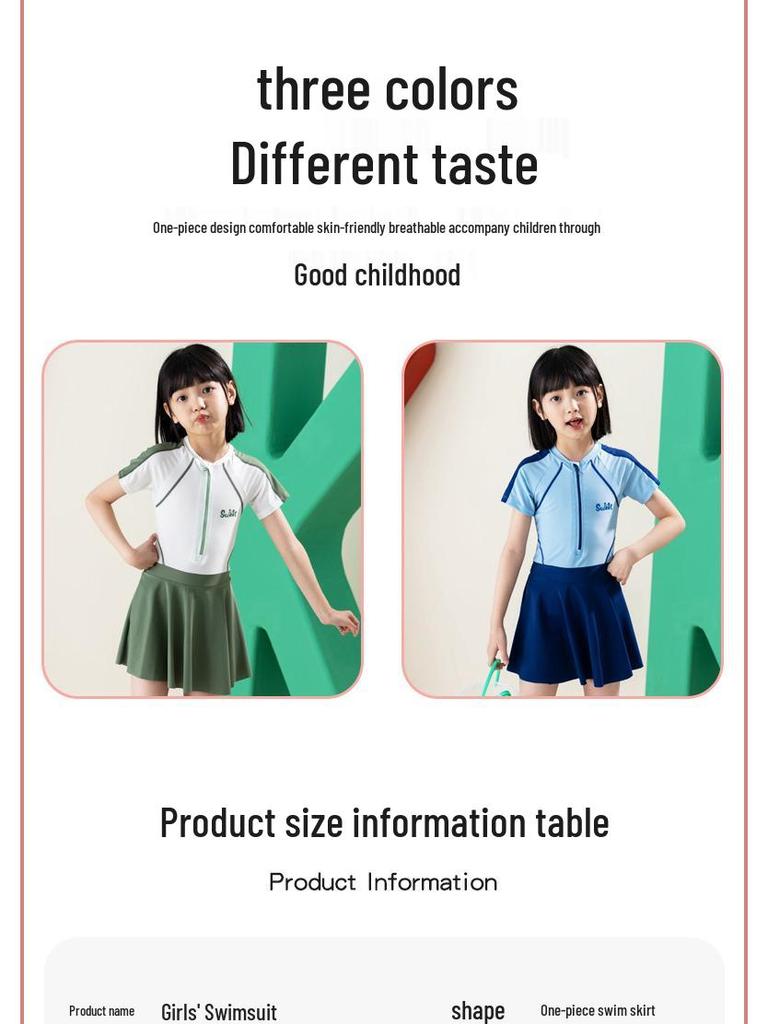 Girls' Professional Swimsuit for Training - 2024 New Autumn/Winter Collection