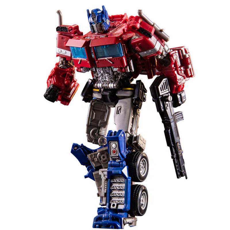 Non-Toxic Transformation Toys Robot Car Alloy Commander Optims Prima Action Figure Movie Series Children Birthday Gift