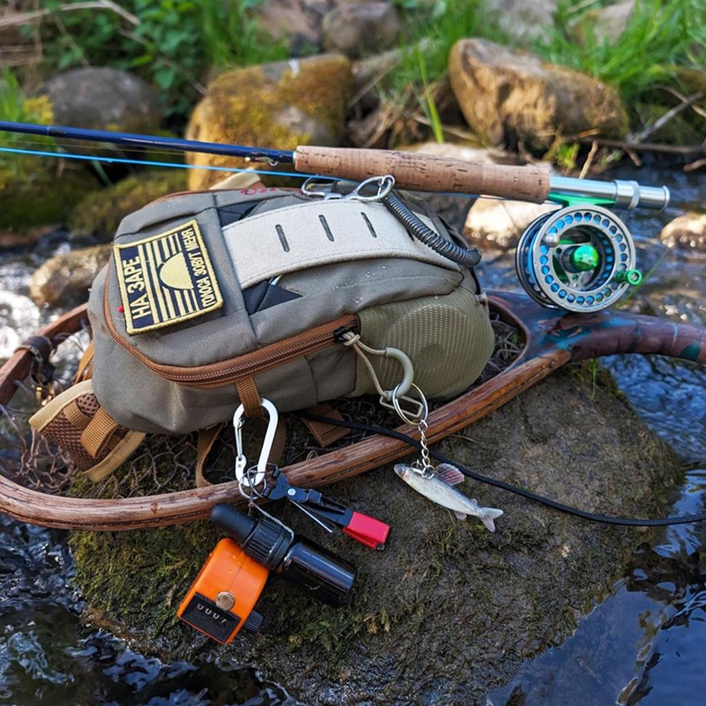 Vliegvissen Borsttas Ussuris Ultralichte Borsttas Mini Vest Tas Micro Visserij Pouch Klein