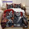 Horror Movie Characters Set Threepiece Set 1 Duvet Cover 2 Pillowcase Without Core Soft And Comfortable Bedding Set