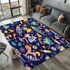 Cartoon Weihnachtsbaum Neujahr Nussknacker Märchen Teppich Läufer für Wohnzimmer Schlafzimmer Zuhause Sofa Dekoration, Kinder Bodenteppich
