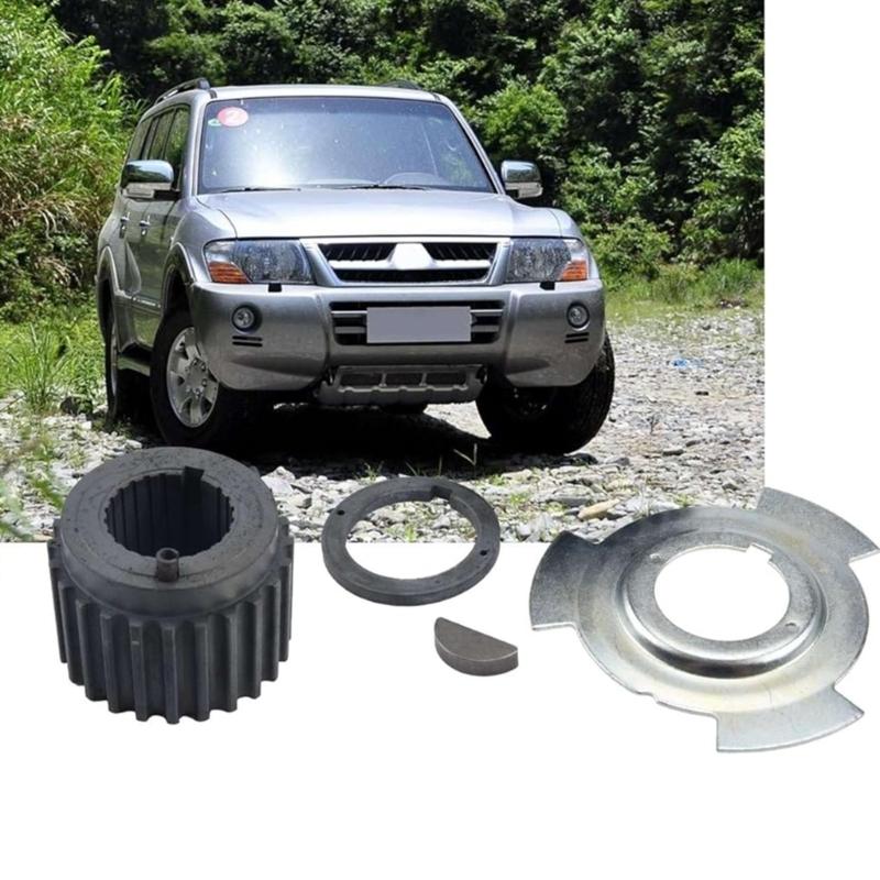 Crankshaft Gear Sprocket with Spacer for Montero 3.0L 3.5L 3.8L MD184894 MD185237 MD184291