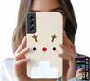 Etui Do Samsung Galaxy S22 - Reniferek, Renifer, Świąteczne Wzory