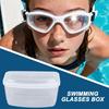 Dive Glasses Box Dustproof Portable Protective Container Dive Glasses Organizer Travel Case For Snorkelers Swimmers Coaches