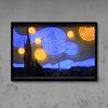 Starry Night Art Printmaking Oil Painting Street Graffiti Posters and Printmaking Living Room