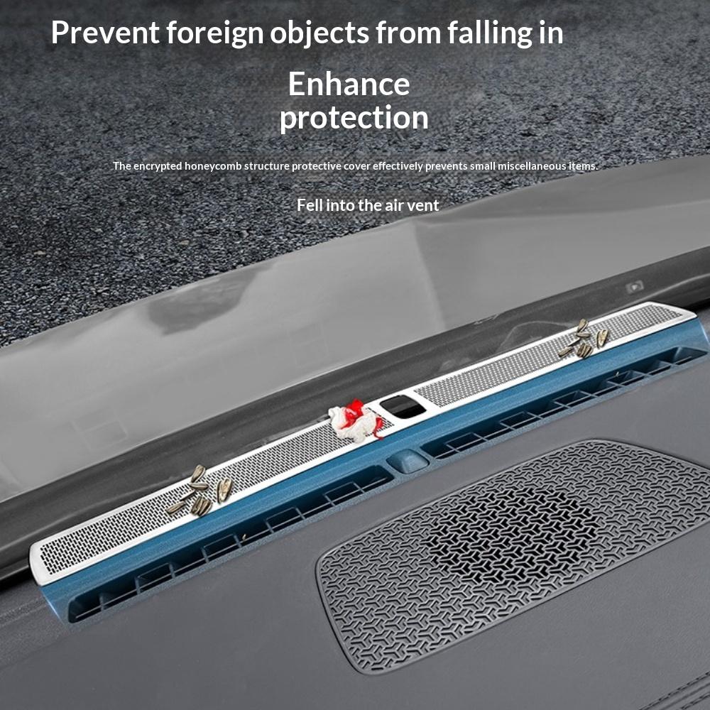 For BYD Song Pro DM-i 2025 Dashboard Air Vent Dust Cover Stainless Steel Protective CoverGood product