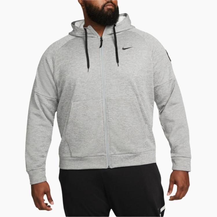 Nike Sweatshirts Men's Grain Gray Hooded Moderate DQ4830-063