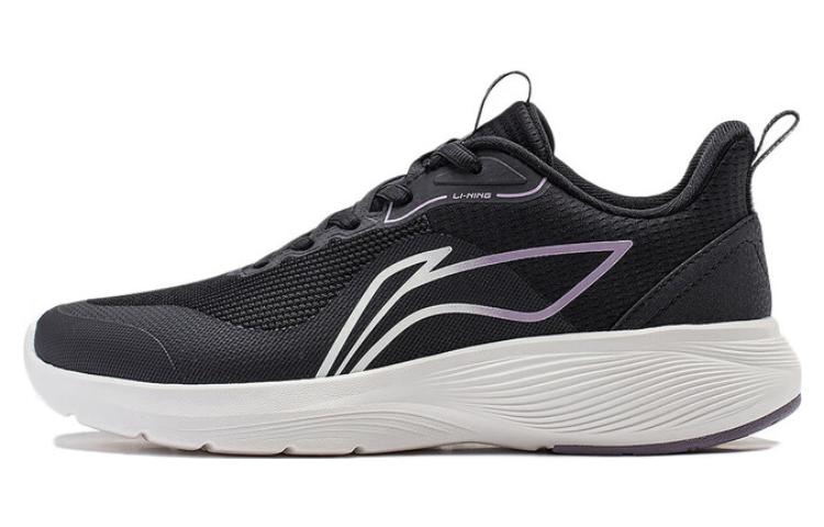Li Ning Light Stroll Running Shoes Women s Low Top Black White ARST064-3 35.5