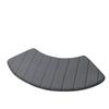 Solid Color Bathroom Absorbent Mat Thickened Bath Mat Fan-Shaped Door Mat  Bathroom Floor