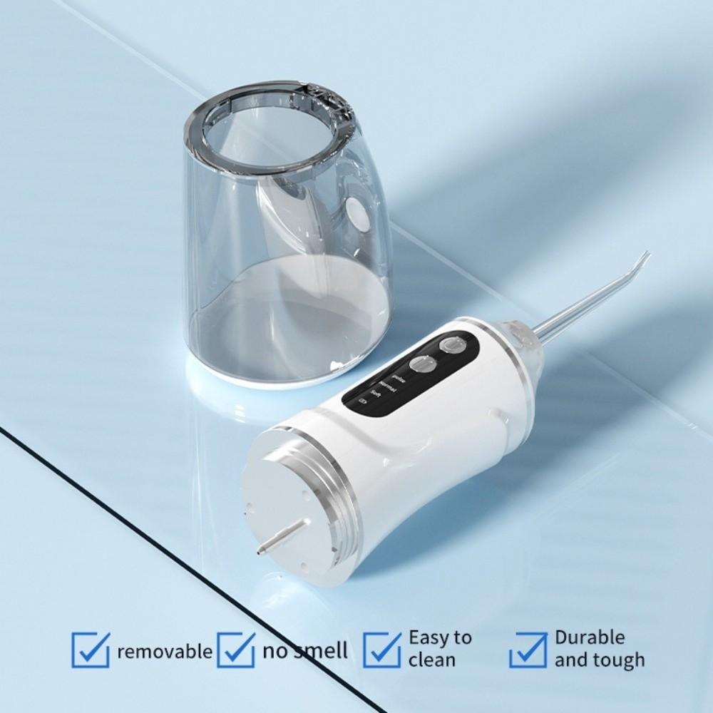 Smart Electric Oral Irrigator Rechargeable Cordless Electric Tooth Flusher Professional with 4 Nozzles Tooth Scaler Braces Care