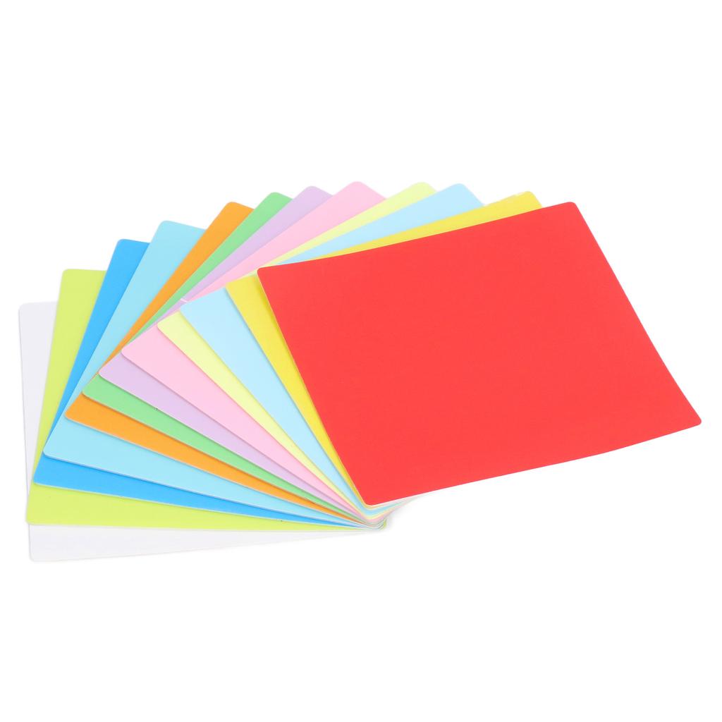12pcs Dry Erase Notes Set Reusable Washable Removable Mini Board Squares Notes with Marker for