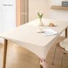 1 PC Solid Colour Rectangle Table Covers Picnic Waterproof Tablecloths Polyester Elastic Fitted Table Protector For Dinner