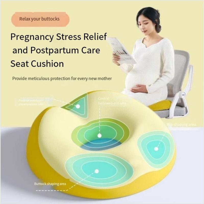 1PC Tailspine Decompression Memory Foam Cushion, Postoperative Office Chair Beautiful Buttocks, Breathable Seat Cushion, Thickened Cushion