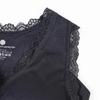Glamorous Spats Glamorous Style Compression Innerwear Night Bra Top Bra Top Night Bra with Cups Black [Official] All-in-One (1, S-M)
