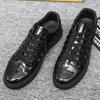 Lässige Lederschuhe für Herren Ballerinas Schwarze Schuhe Marke Herren Büro Arbeitsschuhe für Herren Walking Sneakers Laufschuhe tenis hombres