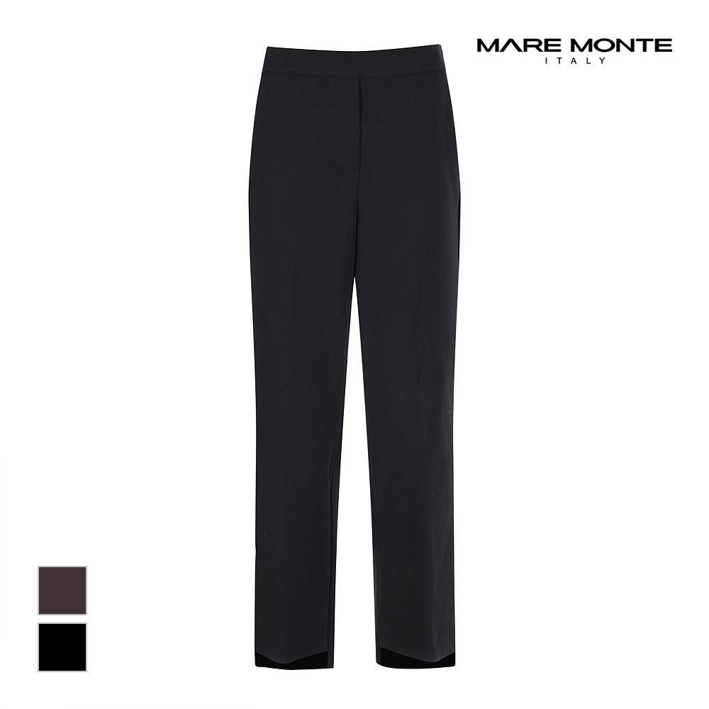 MAREMONTE Cut-Off Hem Back Elastic Pants_M21Dmsl45B0