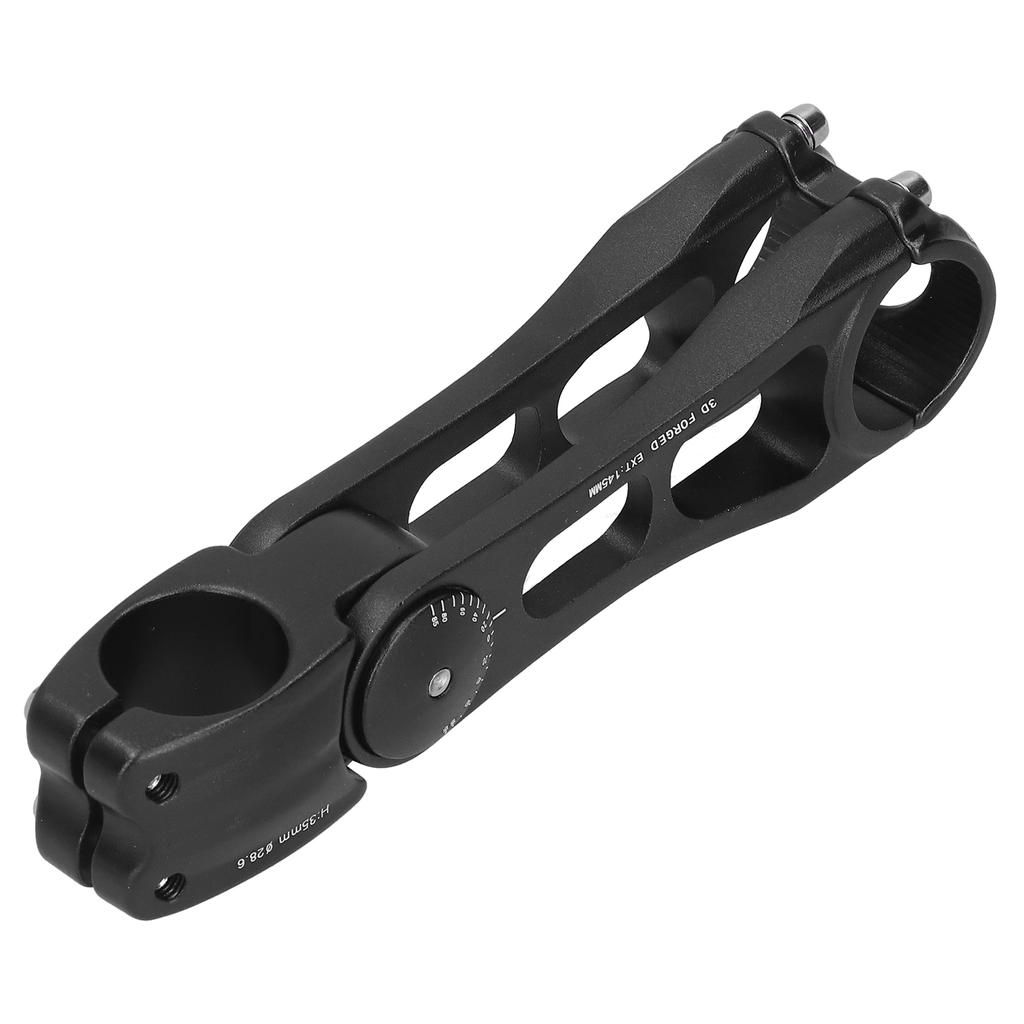Mountain Bike Aluminum Alloy Stem Bicycle Angle Adjustable Handlebar Stem 31.8x145mm