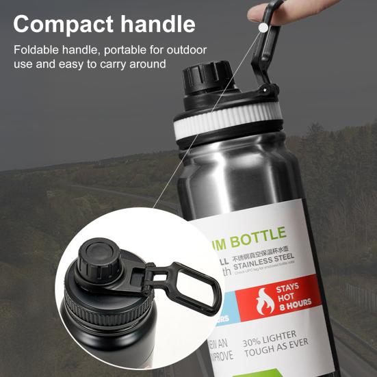 304 Stainless Steel Vacuum Flasks Insulated Water Bottle BPA-Free Vacuum Cup for Sports Fitness Travel