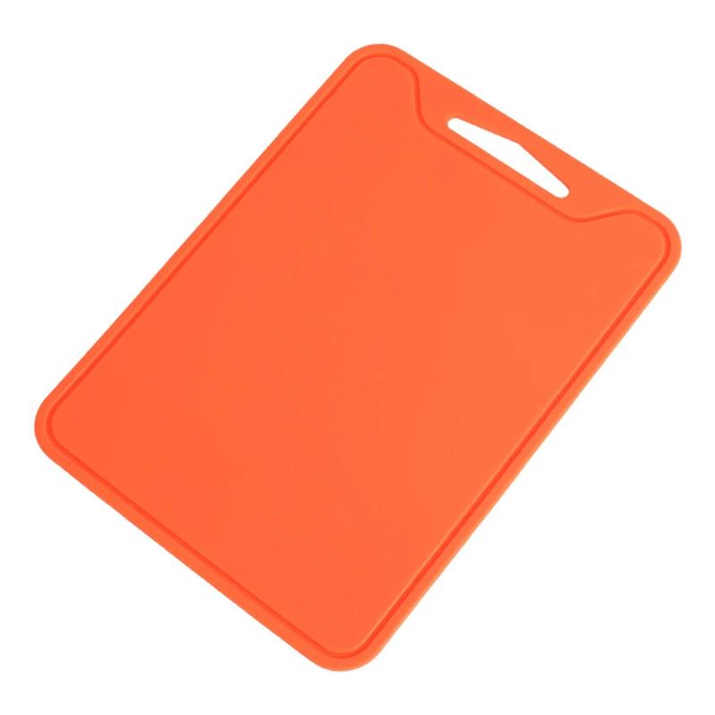 Reversible Silicone Cutting Board Non-slip Kitchen Mat for Meat and Vegetable Dishwasher Safe Chopping Board for Outdoor Camping