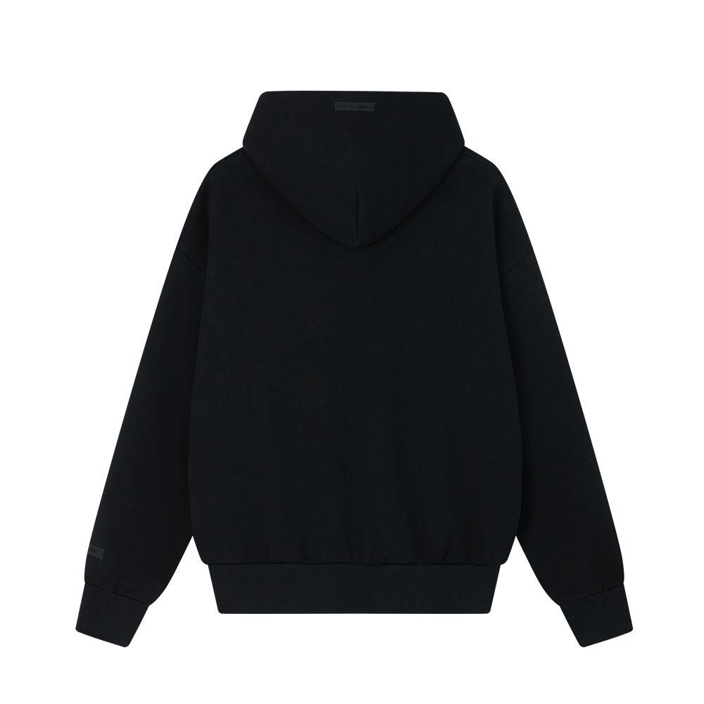 Fear of God Essentials Klassischer Hoodie Vintage Schwarz Herren Oberteile 192AS252052F