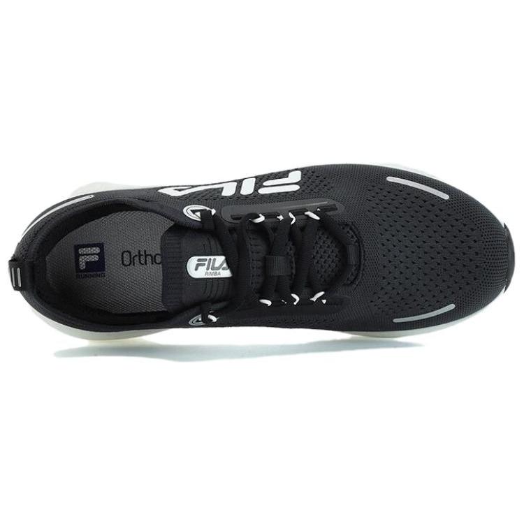 Fila Rimba PU Abrasion Resistant Low Top Casual Running Shoes Men's Black A12M331110FCB