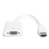HD Multimedia Interface To VGA Converter Cable with 3.5mm O for ChromebookRaspberry