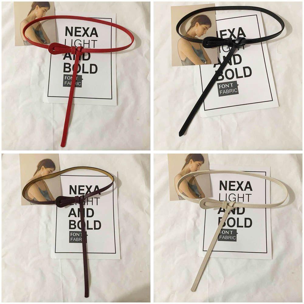 

Аксессуары для одежды, регулируемые ремни, пояс из искусственной кожи с бантом, джинсовые ремни, поясной ремень