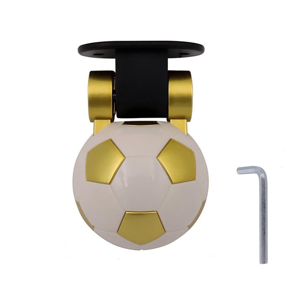 Universal Car Tow Hook, Soccer Football Shaped Decorative Tow Hook, Front And Rear Bumper Safety Tow Hook With 6-point Wrench