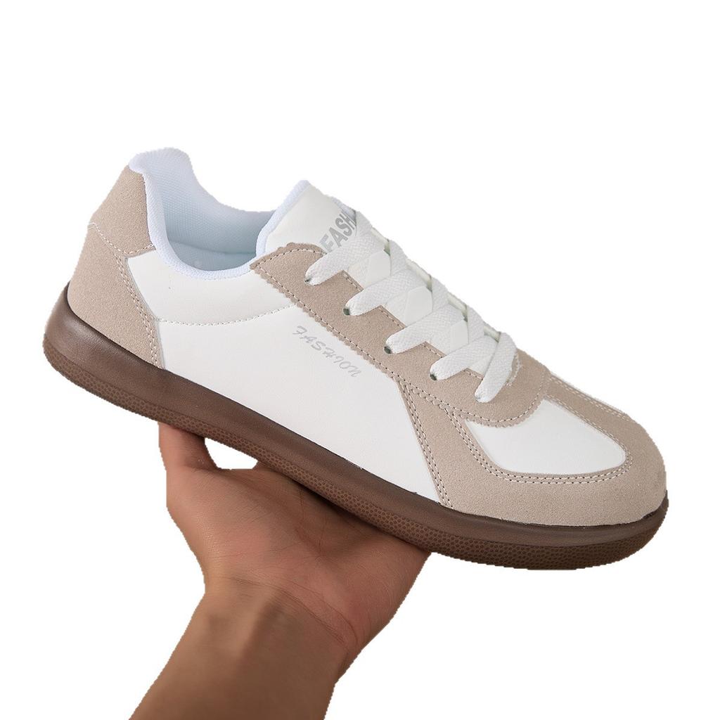 New couple shoes platform spring breathable versatile casual white shoes men's shoes