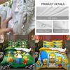 The Simpsons Cartoon Bedding Set With Reactive Dye Printing For Modern Home Decor