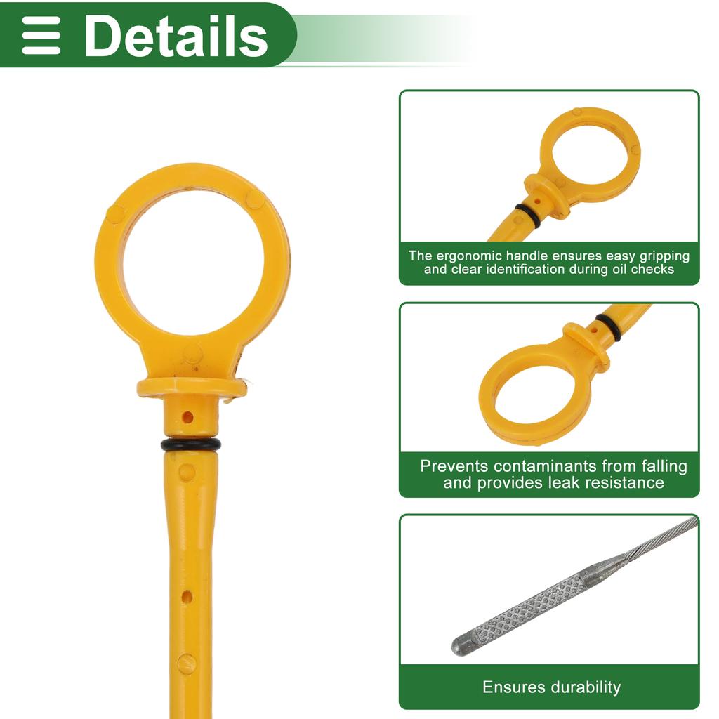 UXCELL Oil Level DipStick No.6C1Q6750BC/7C166754AD for Ford Transit V347 2.4 3.2 06-14