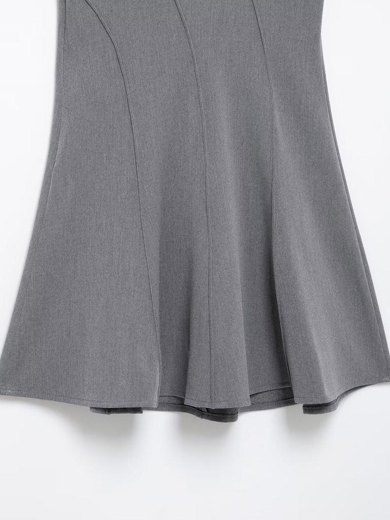 TAOP&ZA Elegant Spring/Summer Women's Short Sleeve Mini Dress