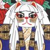 Hand Towel Lion T31 Maneki-neko (beckoning Cat) [Kabuki Dance]