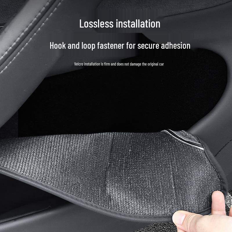 Tesla Model Y 6-Seater Door Slot Leather Storage Box & Interior Protection Accessories