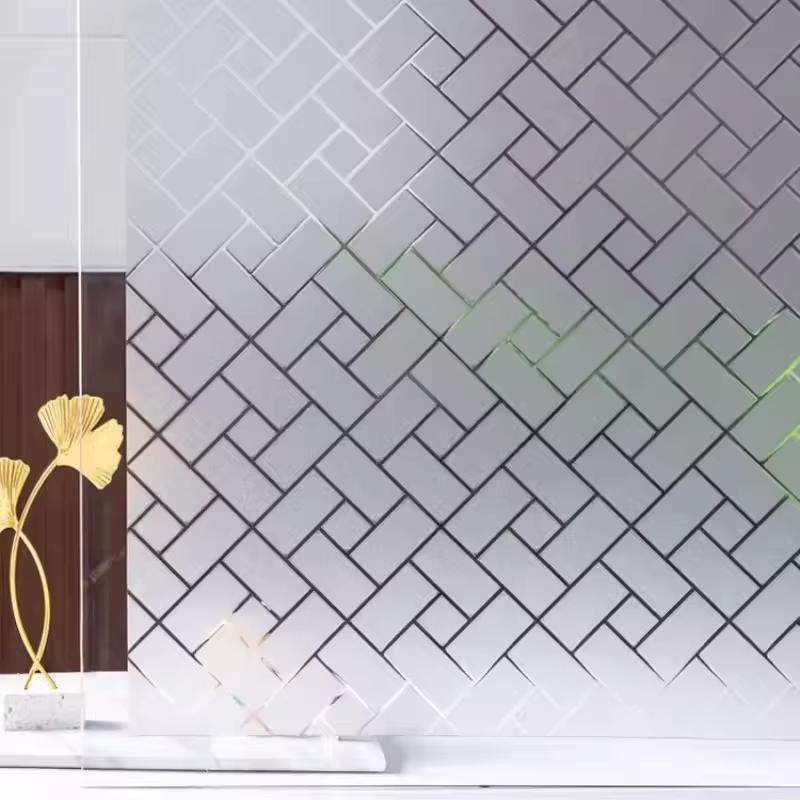 

Непрозрачная матовая пленка для электростатической адсорбции на стекло, наклейка, защита от протечек, для спальни, ванной комнаты, балкона, окна, приватность 30cmX1m