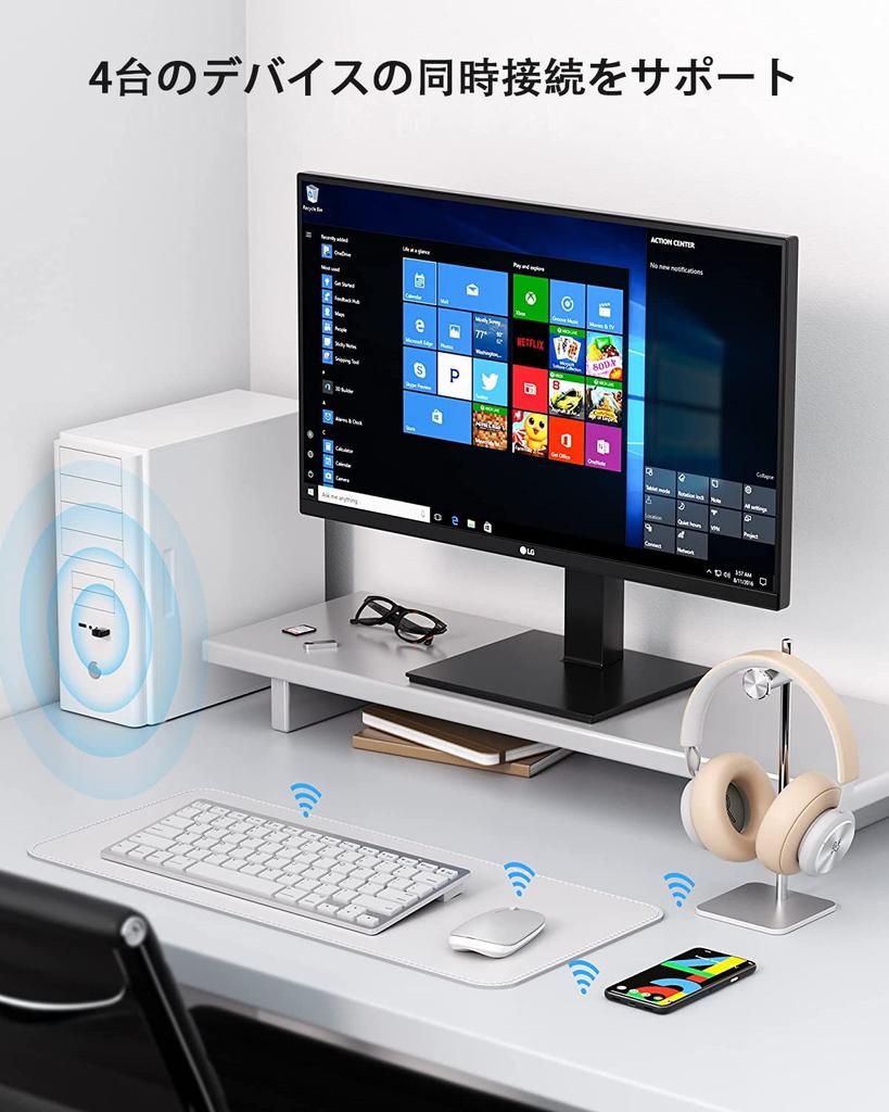 New Bluetooth Ultra Low Latency Driver Just Plug In and Bluetooth Adapter Low Latency Wireless Ultra Small Dongle Maximum Communication Distance 20m