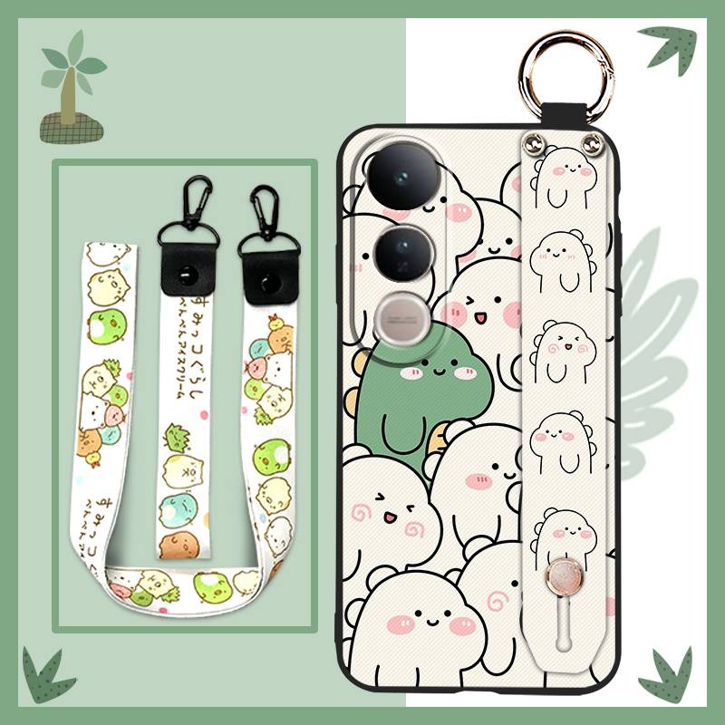 Cartoon Cute Phone Case For VIVO V50 Lite 5G Global Soft case Protective Fashion Design Shockproof Dirt-resistant Ring