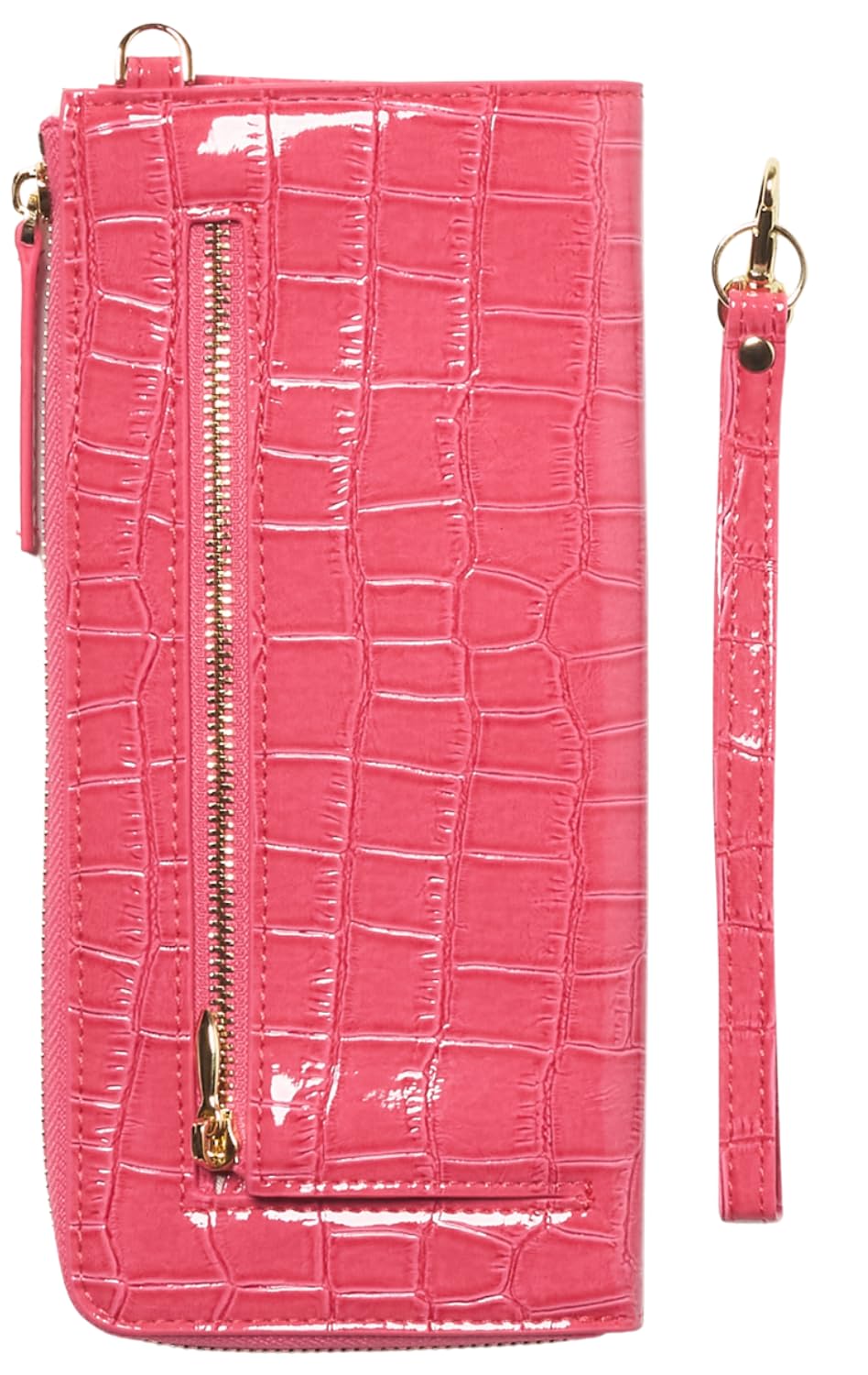 

Gift-wrapped [world closet]. Holds 24 cards. Large capacity. L-shaped zipper. Long wallet. 2020 lucky color. Spring (spring) wallet. Good luck,