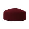 Autumn Winter 100% Wool Felt Blocked Beret Women Elegant Bread Pumpkin Berets Men Ladies Wedding Painter Pillbox Fascinator Hat