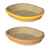 Cardboard Scratching Board Thicken Corrugated Lounge Bed Durable for Kitten Training Toy Claw