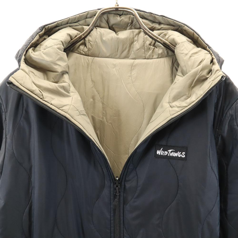 WILDTHINGS reversible Batting jacket L Navy Men's Used