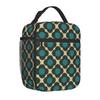 Bolsa de Almuerzo Térmica Reutilizable Impermeable Oxford Abstracta Multi Stem de Orla Kiely Bolsas Tote Bento para Mujeres Trabajo Picnic