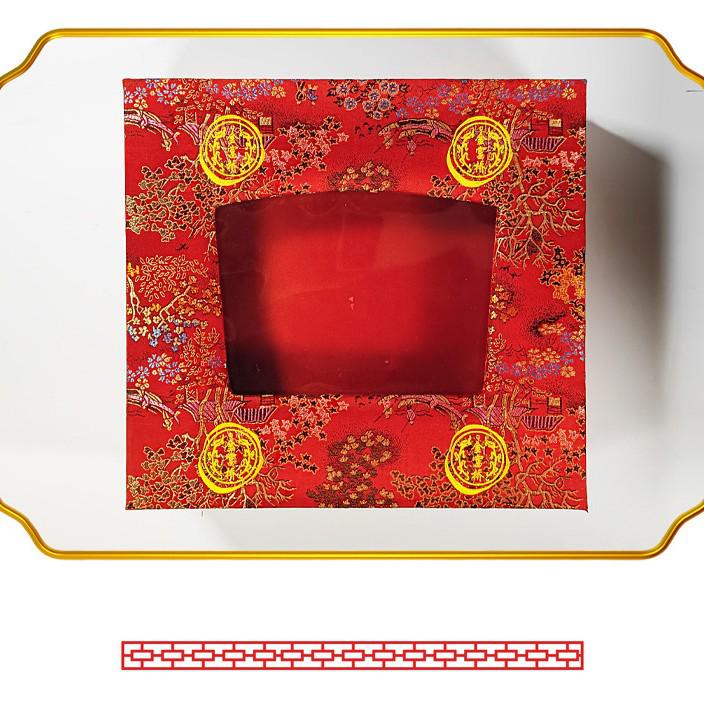 Luxury Brocade Gift Box for Antiques and Crafts Packaging