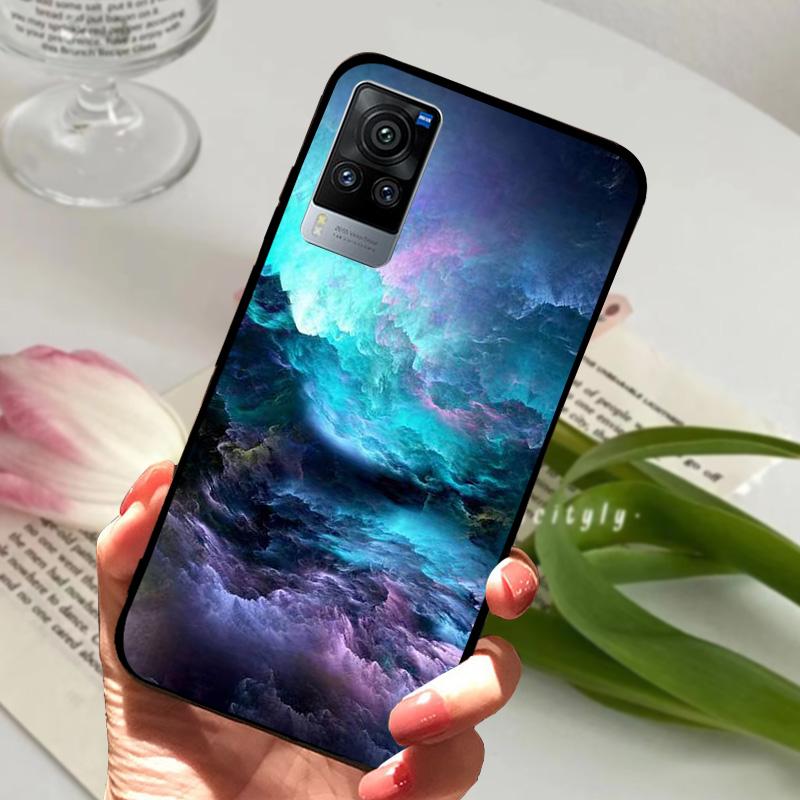 Für vivo X60 Pro Hülle V2046 V2047A Weiches Silikon TPU Dünne Handyhülle Für Vivo X60 5G V2045 V2046A Stoßfester Bumper Fundas
