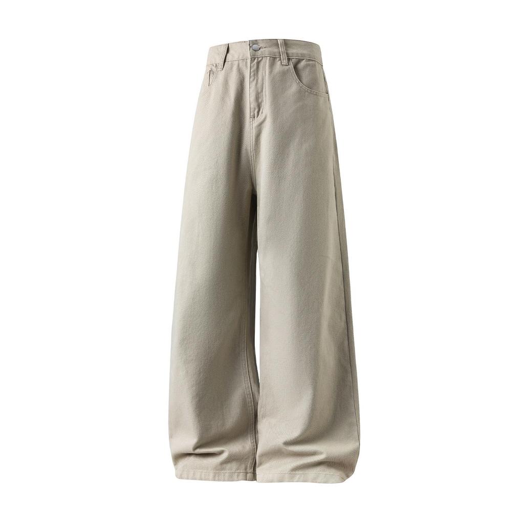 Men's Autumn Casual Retro Wide-Leg Cotton Pants