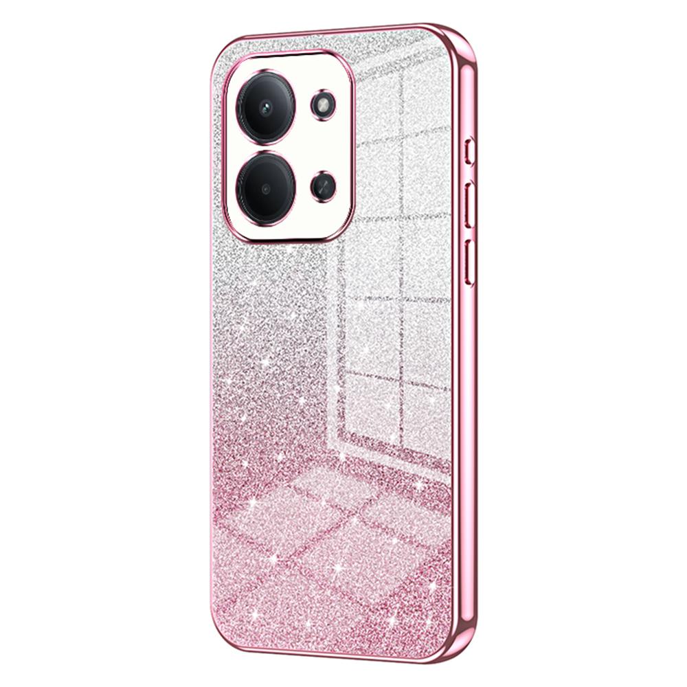 Phone Case For Xiaomi Poco C85 4G (173mm) / Redmi 15C 4G (EU) (173mm) / 15C 5G (EU) (173mm) Electroplating Gradient Glitter TPU Phone Cover