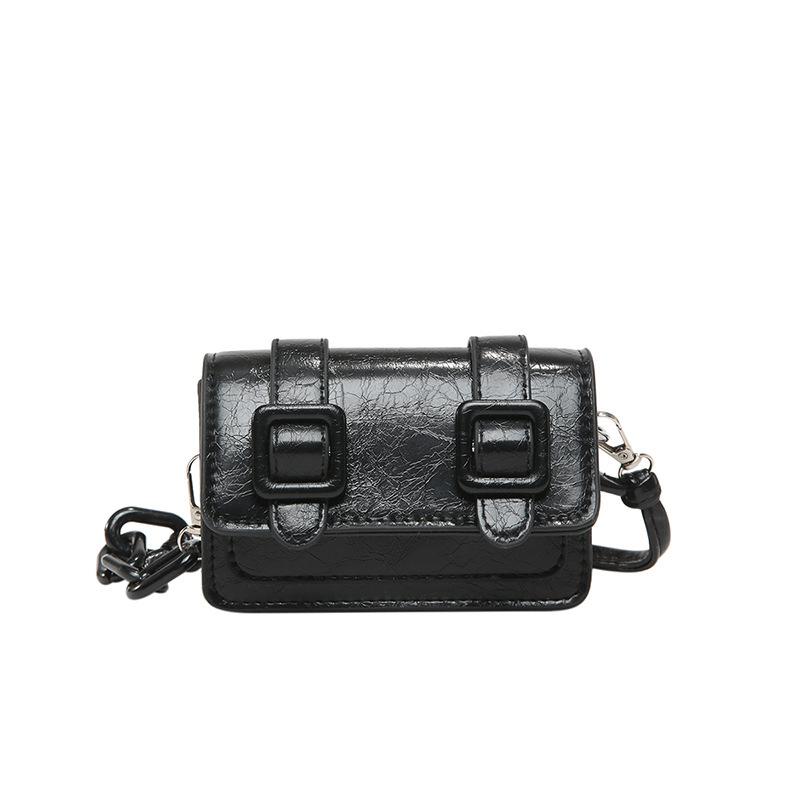 Mini Small Bag Women's Summer 2025 New Niche Laser Chain Messenger Bag Advanced Texture Small Square Bag Mouth Red Envelope