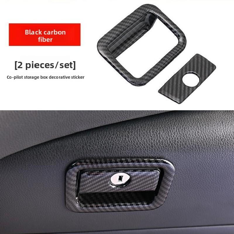 For Toyota Camry 70 XV70 2018~2026 Hybrid Car Console Driver And Passenger Cabins Side Storage Box Handle Trim Cover Accessories