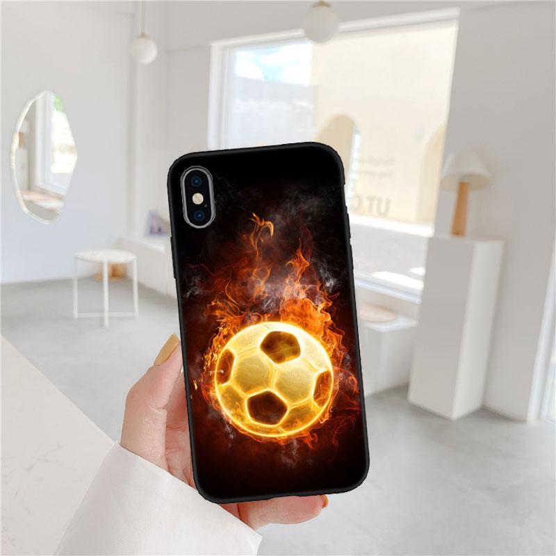 BF58 Football Soccer Soft Shell Phone Case for Xiaomi Poco C40 C50 C51 C55 C65 C71 C75 F3 F5 F6 F7 M2 M3 Pro Ultra